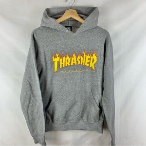 THRASHER Flame Logo Men's‎ Hoodie Sz Sm
